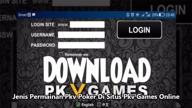 Jenis Permainan Pkv Poker Di Situs Pkv Games Online